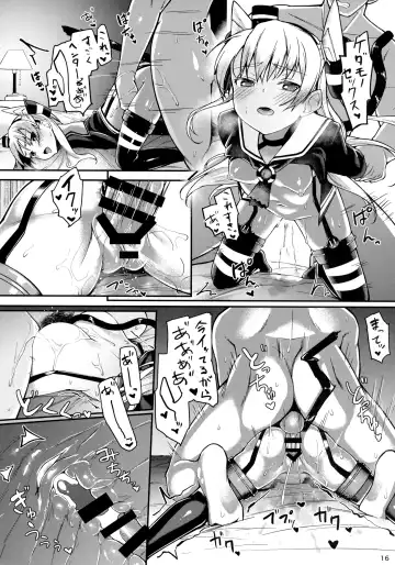 [Zetsuriinu] Amatsukaze to Ecchi Zanmai Fhentai - Page 15