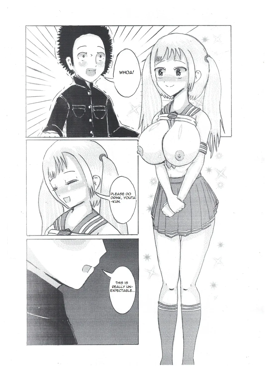 Milk Addiction 英語（エッチの漫画試み) Fhentai - Page 11