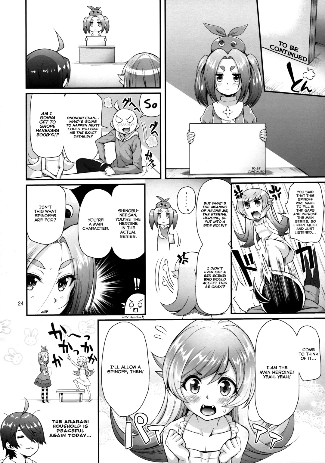 [Yakumi Benishouga] Pachimonogatari Part 11: Yotsugi Magika Fhentai - Page 24