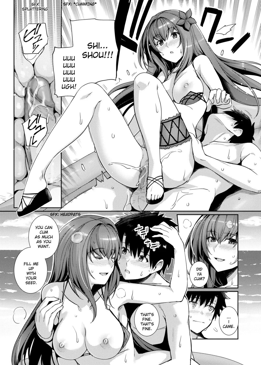 [Haruhisky] Mizugi Shishou to Koibito Ecchi Suru Hon. Fhentai - Page 10