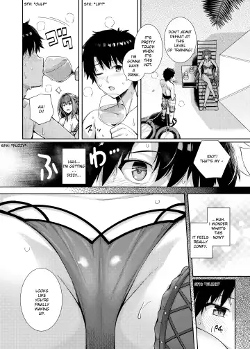 [Haruhisky] Mizugi Shishou to Koibito Ecchi Suru Hon. Fhentai - Page 4