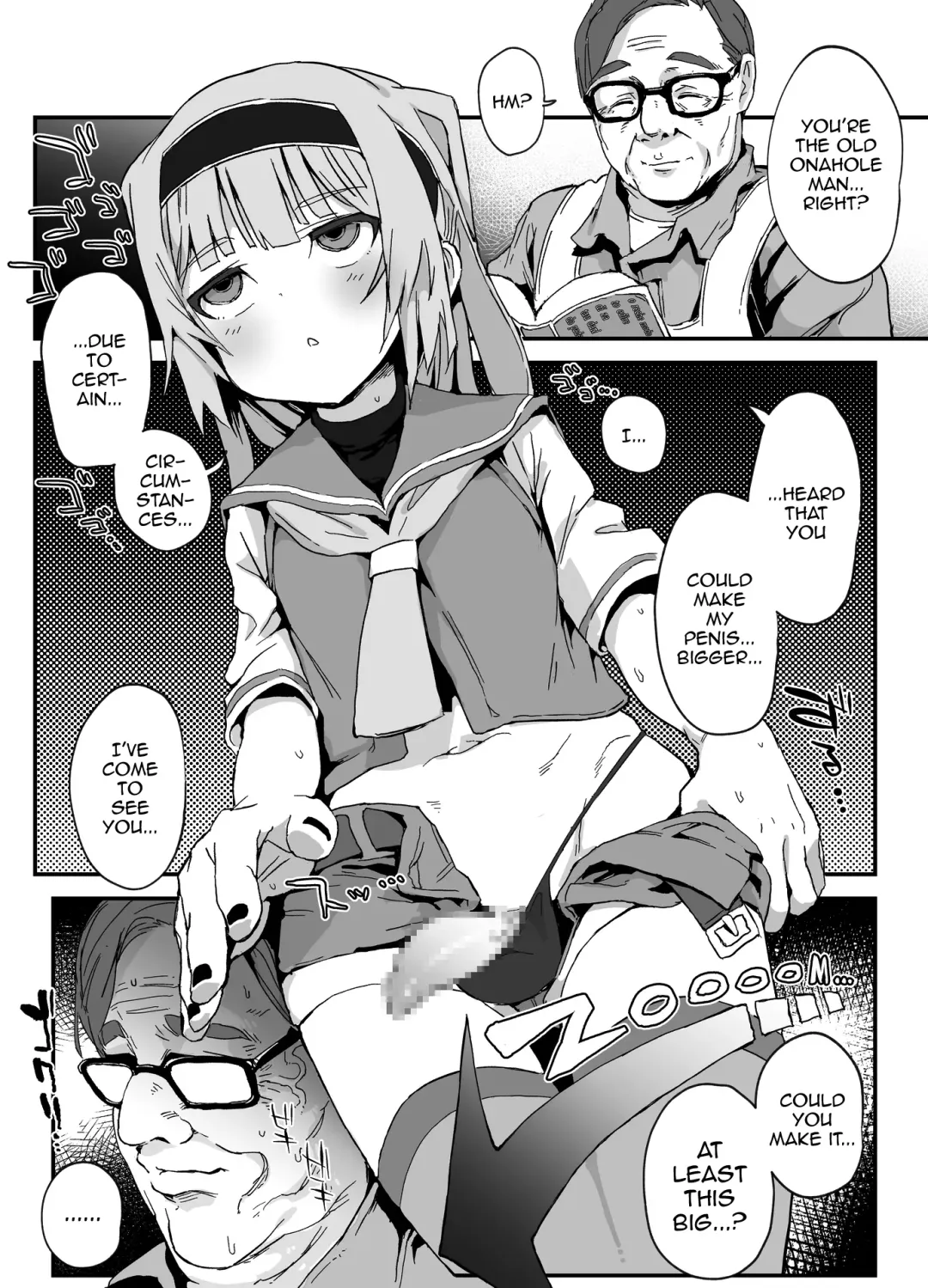 [Nyorutarou] Chinpo Okkiku Naritai Otokonoko to Onaho Oji-san Fhentai - Page 2