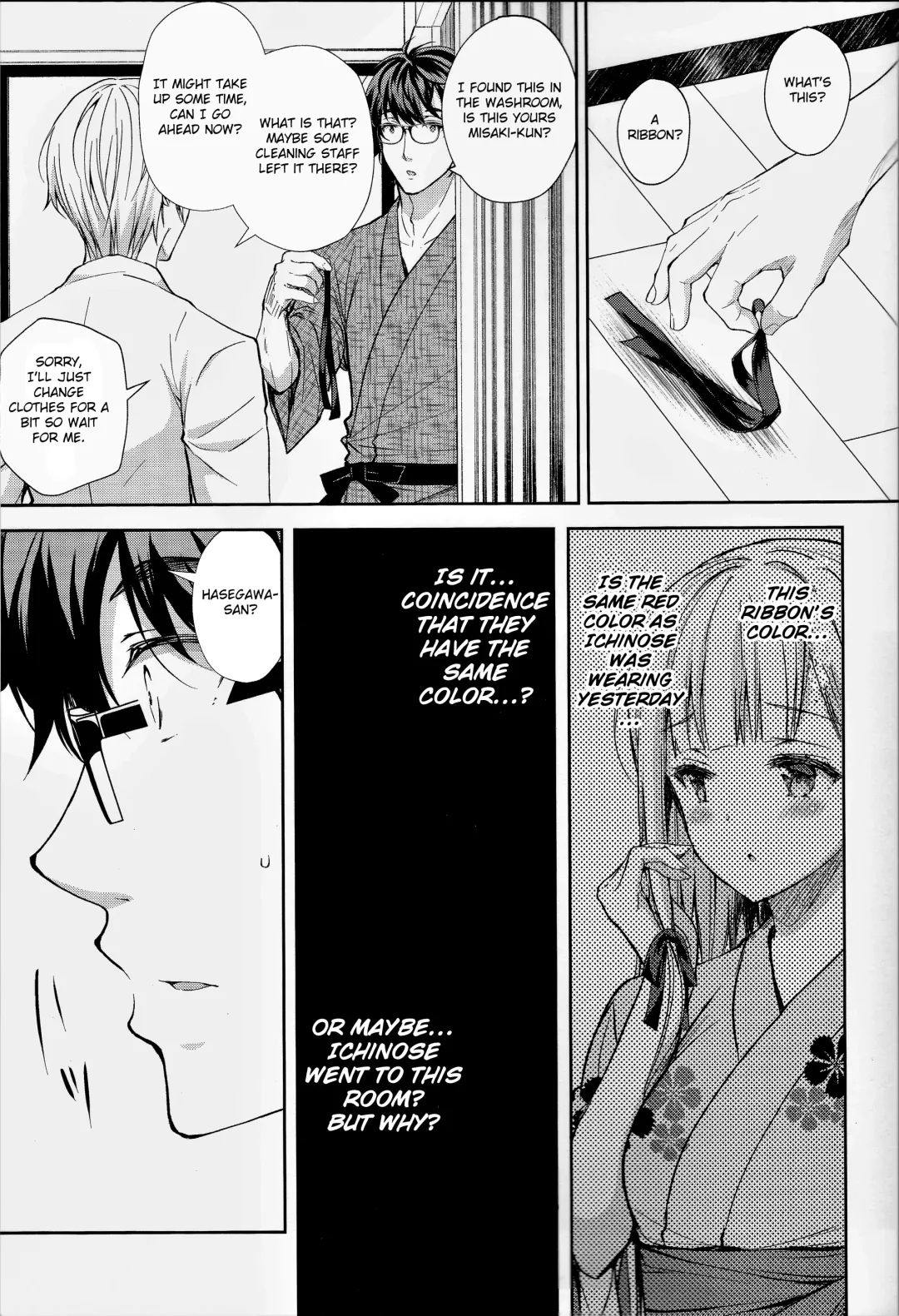 [Crowe] Indeki no Reijou 4 ~Kare no Tonari de Nureru Insei~ | Obscene Lady 4 ~Wet and Moaning Beside My Boyfriend~| Fhentai - Page 40