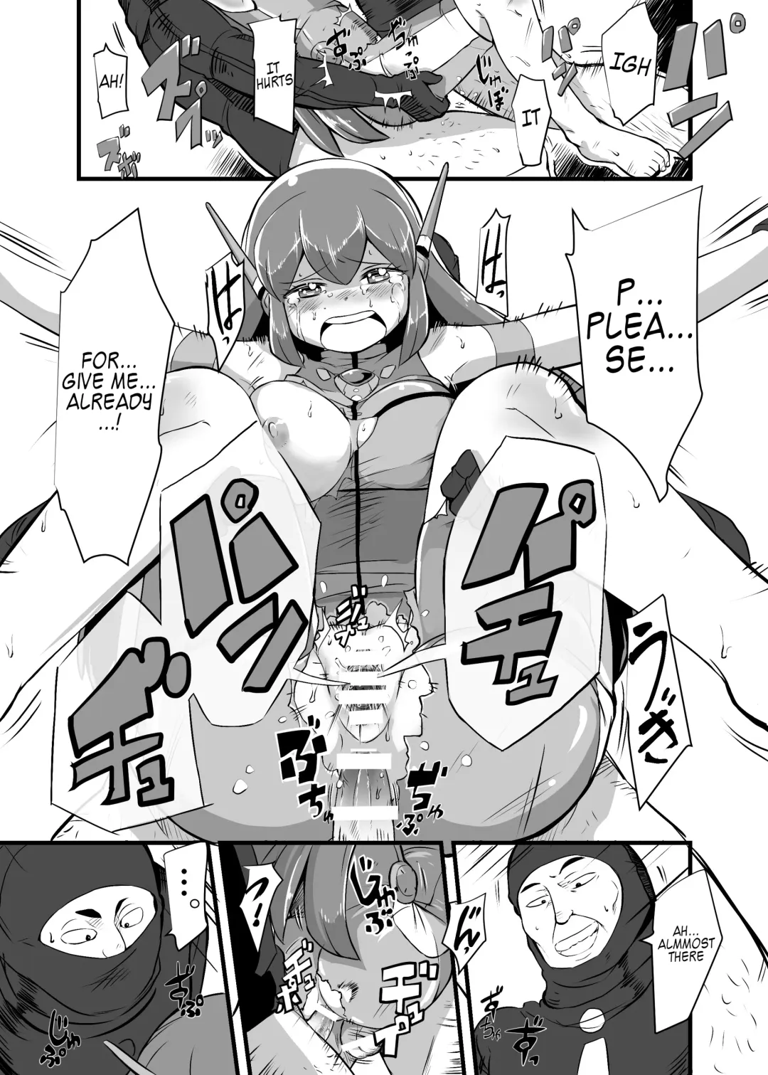 [Iken] Aku no Soshiki ni Haiboku Shite Ryoujoku Sareru Henshin Heroine Prism Crown Fhentai - Page 53