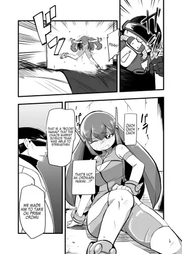 [Iken] Aku no Soshiki ni Haiboku Shite Ryoujoku Sareru Henshin Heroine Prism Crown Fhentai - Page 7