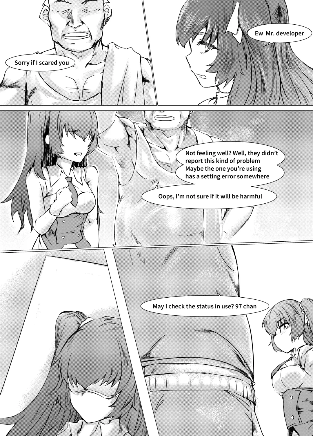 [Tangent3625] T-Dolls only Simulation Training Machine Fhentai - Page 14