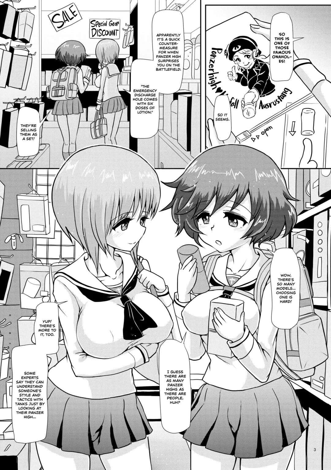 [Hakaba Yodomu] Panzer High no Osamekata 3 | Calming a Panzer High 3 (decensored) Fhentai - Page 2