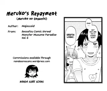 [Majoccoid] Meruko no Ongaeshi | Meruko's Repayment Fhentai - Page 17
