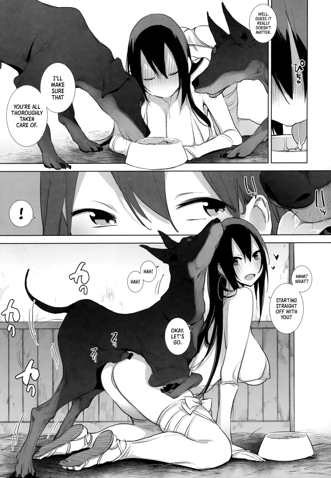 [Haison] Sanzou-chan to Uma to Inu to Buta | Sanzang-chan with a Horse, a Dog, and a Pig Fhentai - Page 4