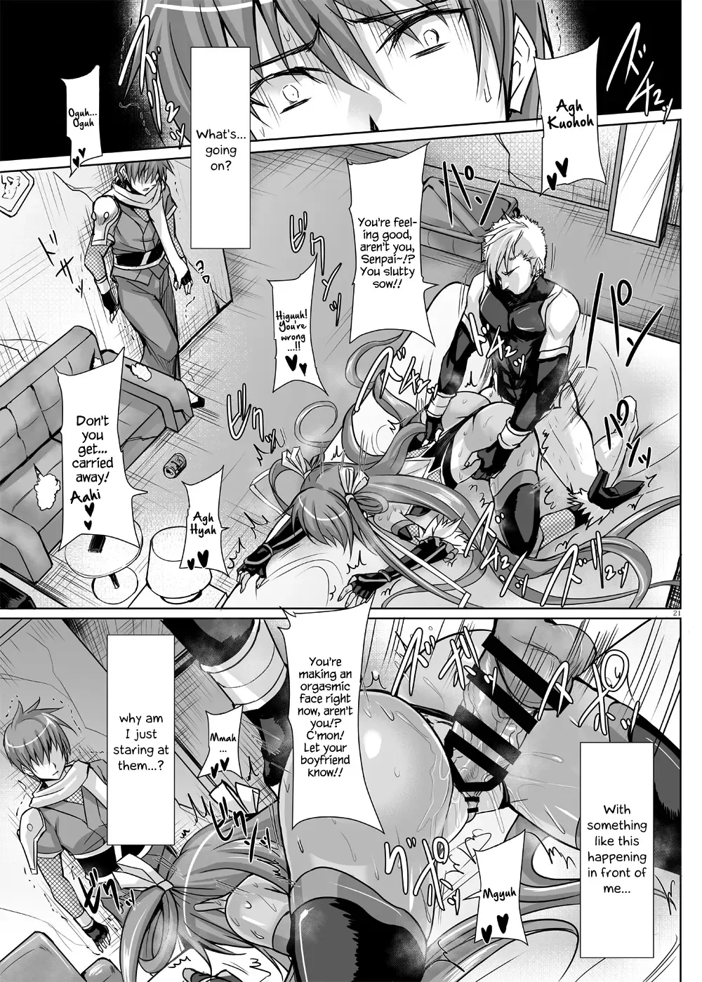 [Noba] Boku no Kanojo wa Taimanin 3 Fhentai - Page 19