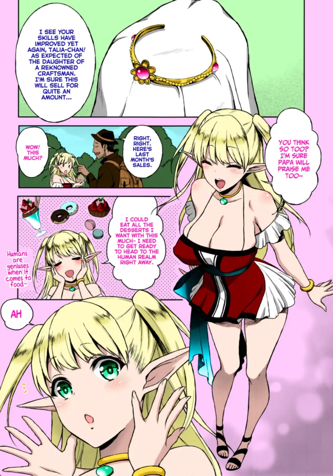 [Usagi Nagomu] Kaika - Ochita Elf Tsuma Fhentai - Page 2