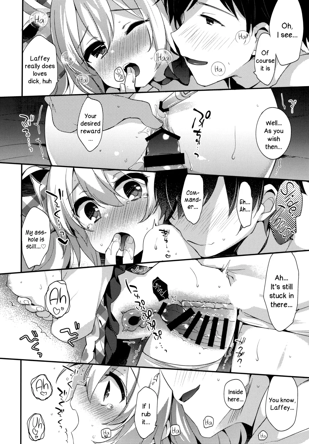 [Fummy] Ganbaru Laffey wa Gohoubi ga Hoshiin da yo | Giving the Hardworking Laffey a Reward Fhentai - Page 13