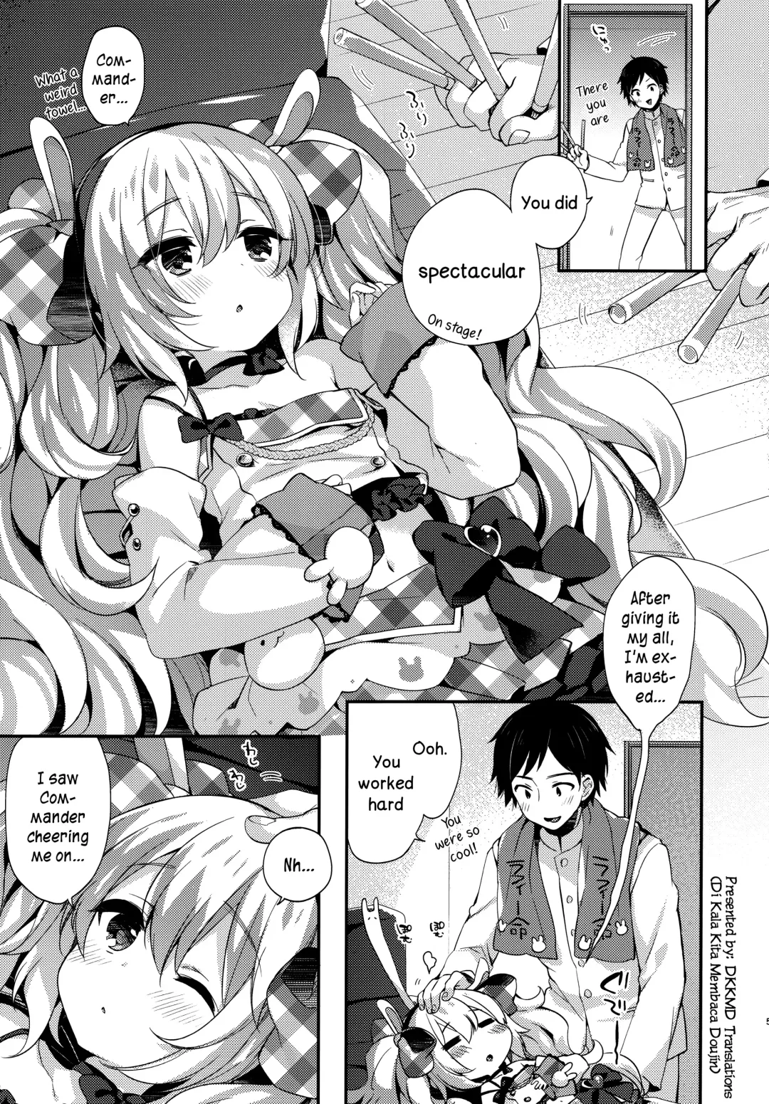 [Fummy] Ganbaru Laffey wa Gohoubi ga Hoshiin da yo | Giving the Hardworking Laffey a Reward Fhentai - Page 4