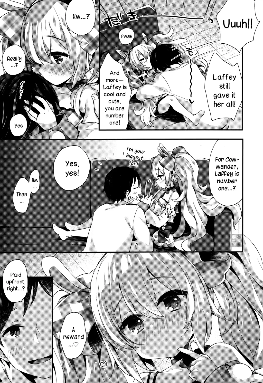 [Fummy] Ganbaru Laffey wa Gohoubi ga Hoshiin da yo | Giving the Hardworking Laffey a Reward Fhentai - Page 6