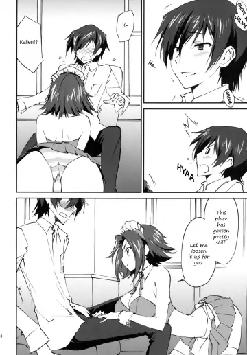 [Yuuki Homura] Gohoushi Kallen-chan | Kallen's Service Fhentai - Page 11