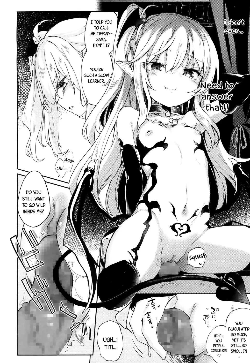 [Tamano Kedama] Boku wa Chiisana Succubus no Shimobe - I am a slave of a small succubus Fhentai - Page 107