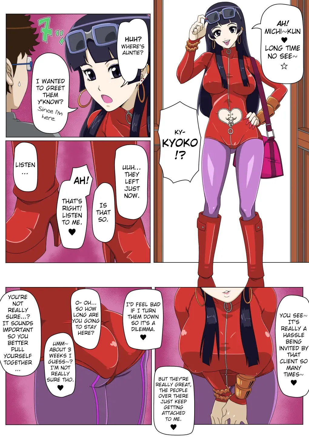 [Straw] Ryuugaku Shita Osananajimi 2 || My Kyoko Abroad 2 Fhentai - Page 10