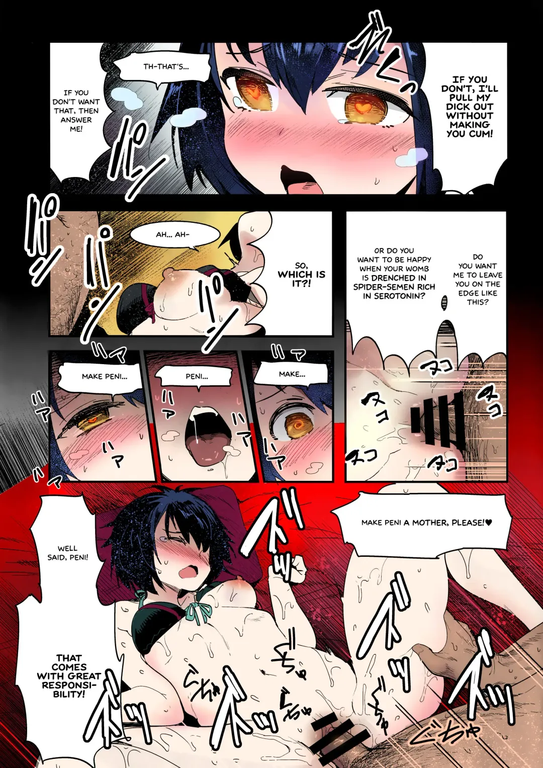 [Nakasone Haiji] Peni Parker no Usui Hon ni wa Ooinaru Sekinin ga Tomonau | Peni Parker's Thin Book Comes with great Responsibility Fhentai - Page 12