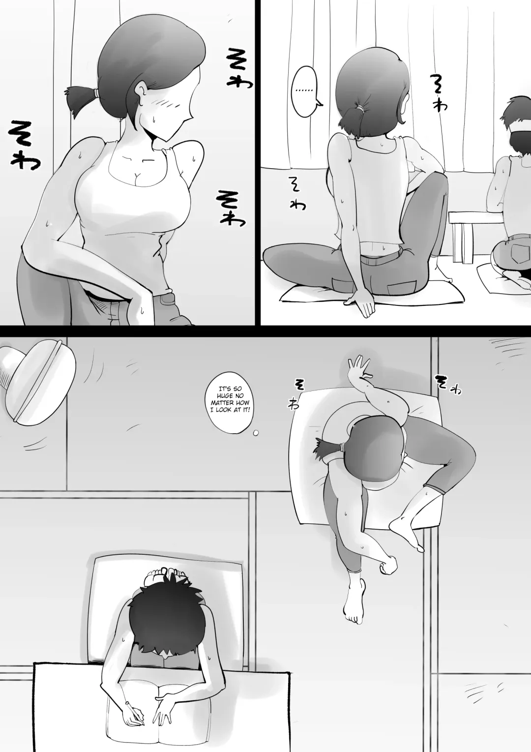 [Kazum] Warunori Shita Hahaoya ni Karuku Seishori ni Tsukawareru Hanashi Fhentai - Page 14