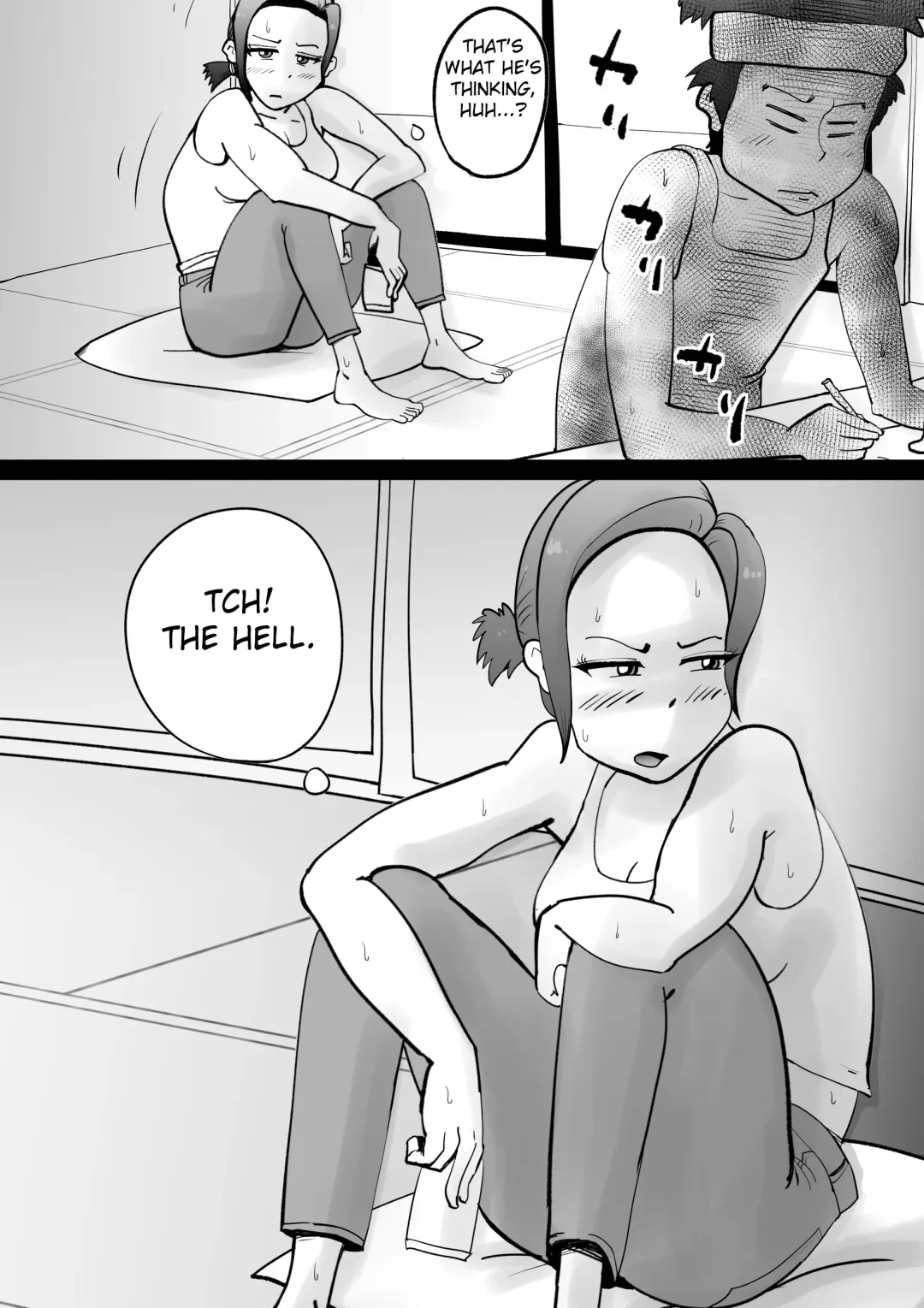 [Kazum] Warunori Shita Hahaoya ni Karuku Seishori ni Tsukawareru Hanashi Fhentai - Page 9