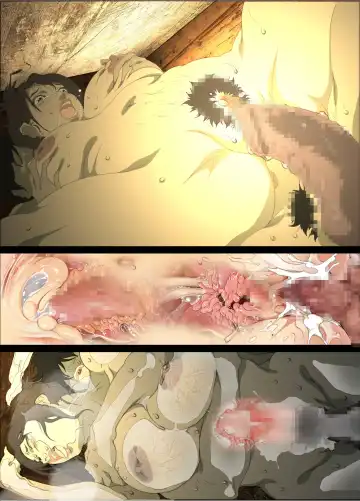 [Junk Kameyoko] Seieki Mamire no Tansu no Naka ni Tojikomerareta Zenra Oyako no Nurunuru Mitchaku Kinshinsoukan | 被關在滿是精液的櫃子中的全裸母子的貼身濕潤近親相姦 Fhentai - Page 57