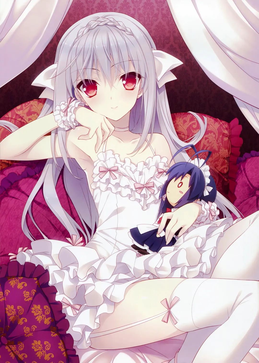 [Suzuhira Hiro] Tsuki ni Yorisou Otome no Sahou official visual fanbook Fhentai - Page 15