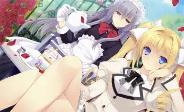 [Suzuhira Hiro] Tsuki ni Yorisou Otome no Sahou official visual fanbook Fhentai - Page 4