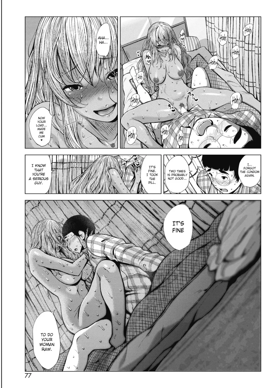 [Fumihiko] Sonogo no Kuro Gal-chan to Megane-kun Fhentai - Page 17