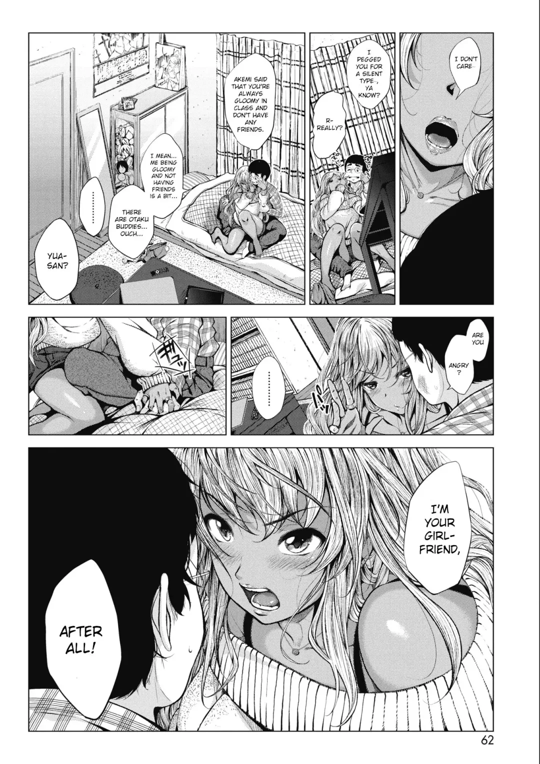 [Fumihiko] Sonogo no Kuro Gal-chan to Megane-kun Fhentai - Page 2