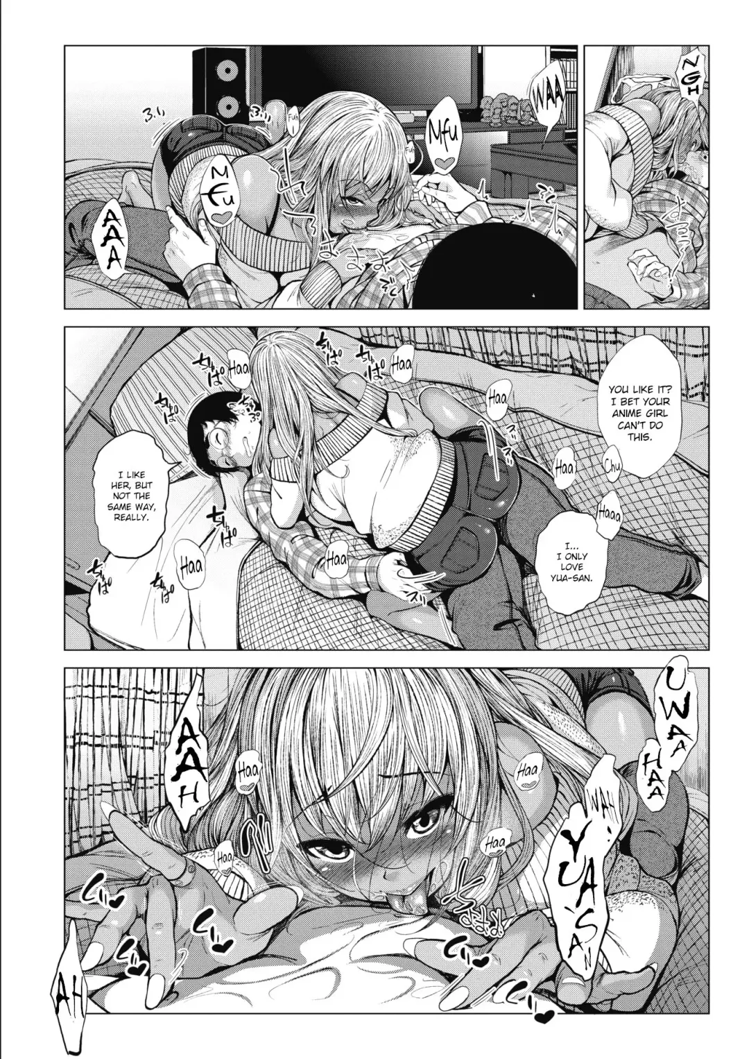 [Fumihiko] Sonogo no Kuro Gal-chan to Megane-kun Fhentai - Page 5