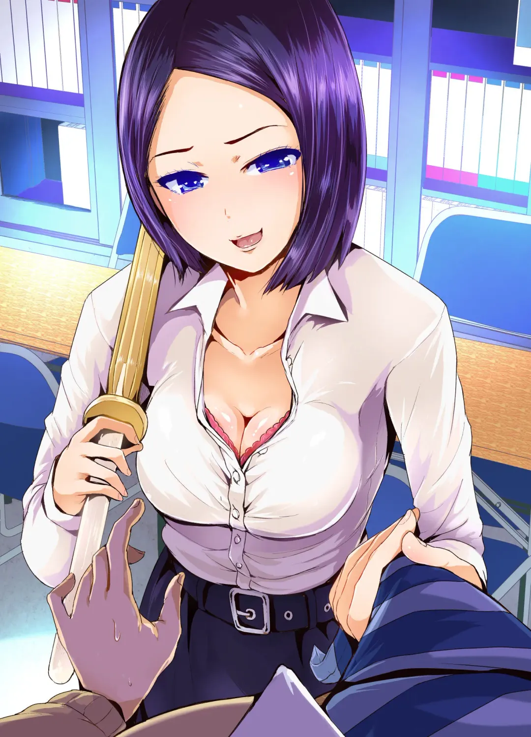 [Tomihero] Doutei no Ore o Yuuwaku suru Ecchi na Joshi-tachi!? 8 Fhentai - Page 19