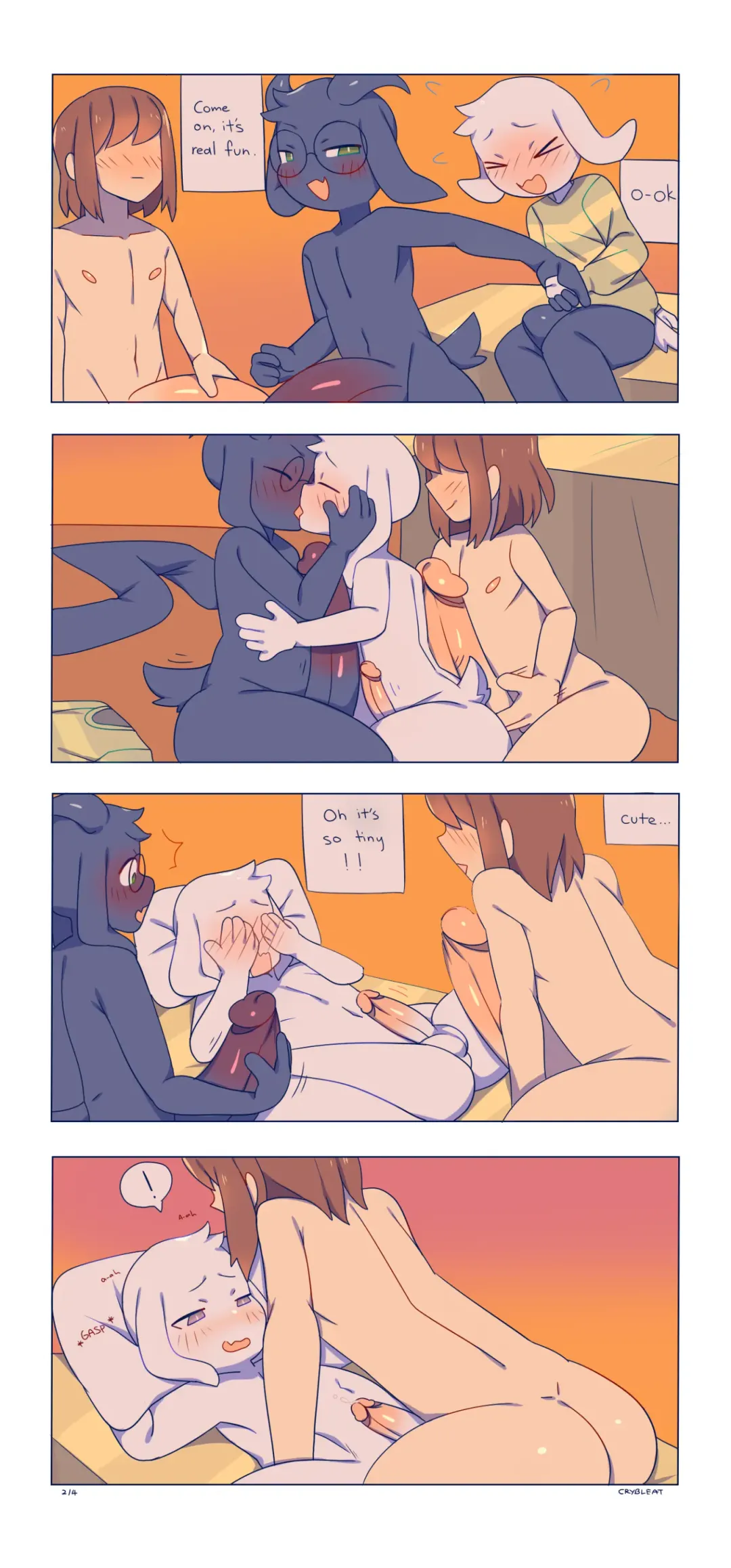 [Crybleat] Asriel Gangbang Fhentai - Page 2
