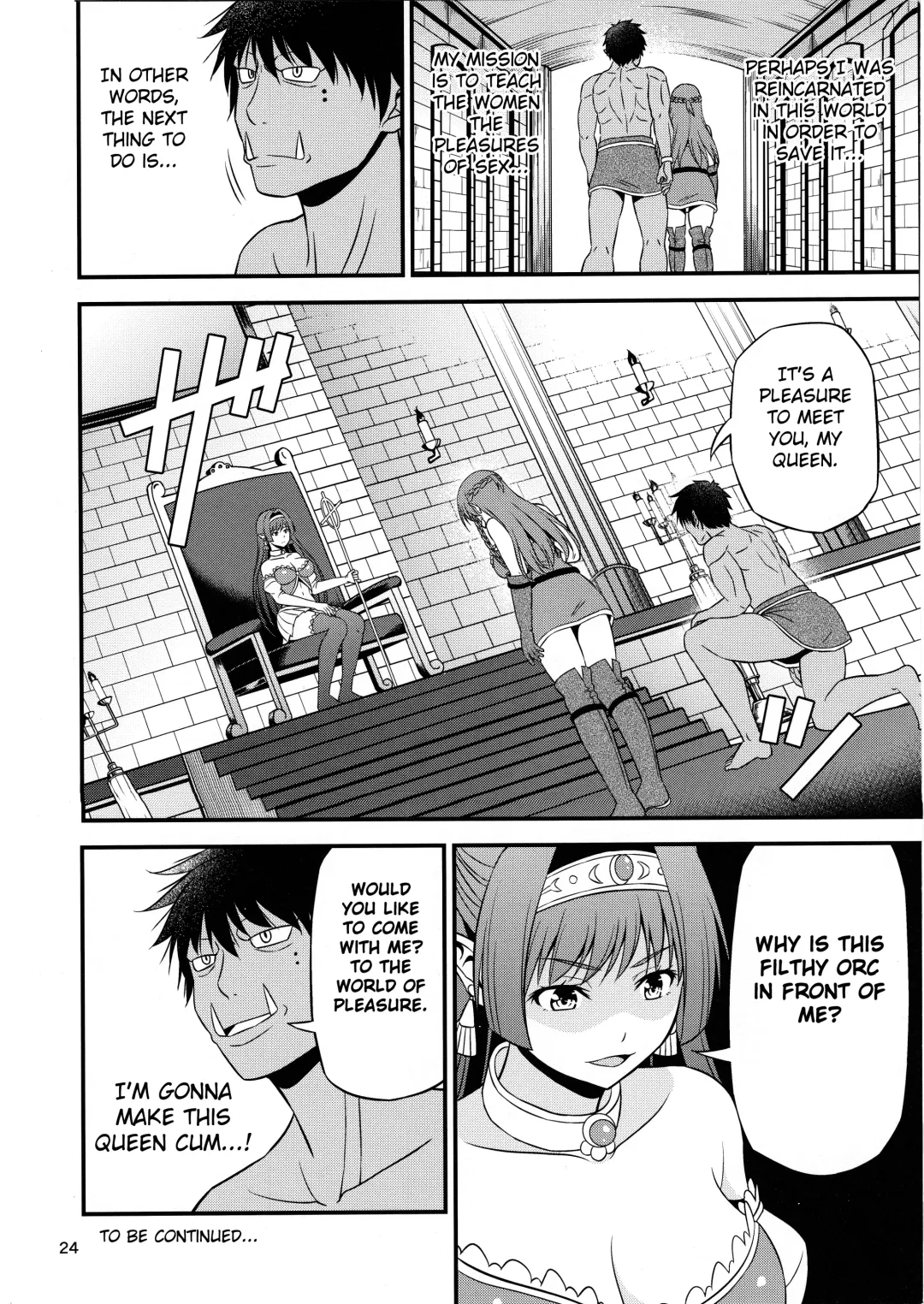 [Tomokichi] Charisma AV Danyuu ga Zetsurin Orc ni Isekai Tensei Shita Hanashi. + C95 Kaijou Gentei Omakebon Hentai Elf Shimai to Majime Orc no Zengi Fhentai - Page 23