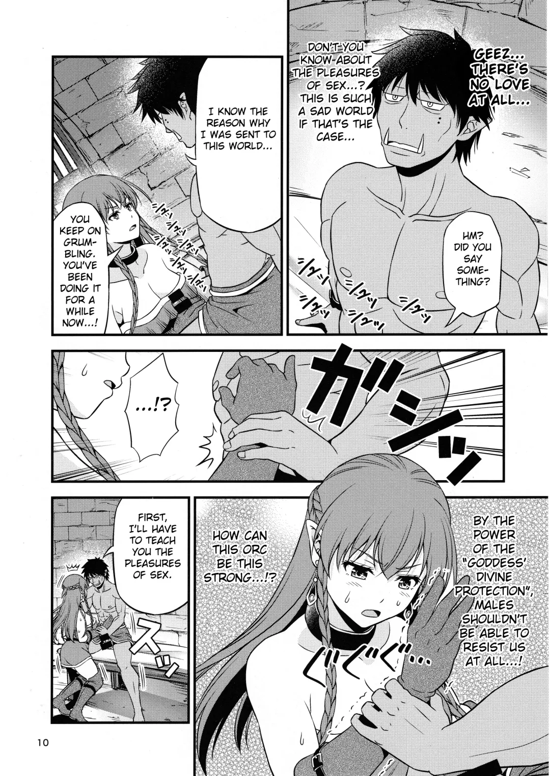 [Tomokichi] Charisma AV Danyuu ga Zetsurin Orc ni Isekai Tensei Shita Hanashi. + C95 Kaijou Gentei Omakebon Hentai Elf Shimai to Majime Orc no Zengi Fhentai - Page 9