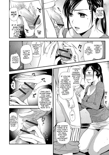 [Ohsaka Minami] Hatsujou Oyako -Okaa-san wa Shinpaisei- | Rutting Mother and Son ~Mother Tends to Worry~ Fhentai - Page 6