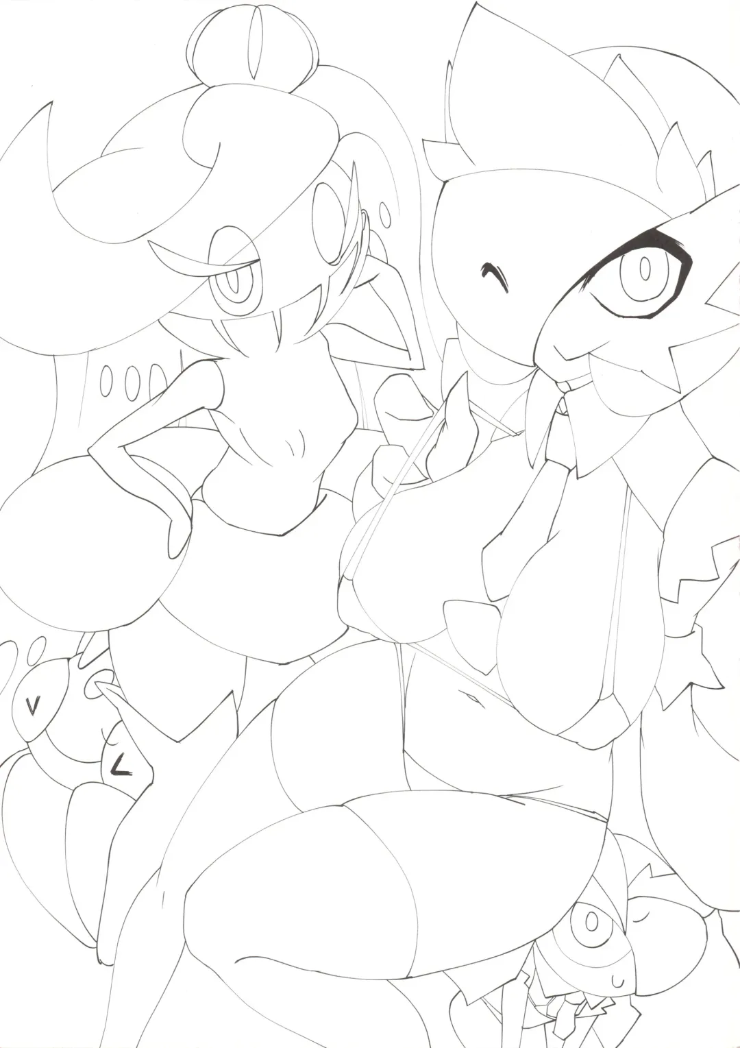 [Ikanomaru] Wagamama ohimesama to jūsha (?)-Tachi Fhentai - Page 2