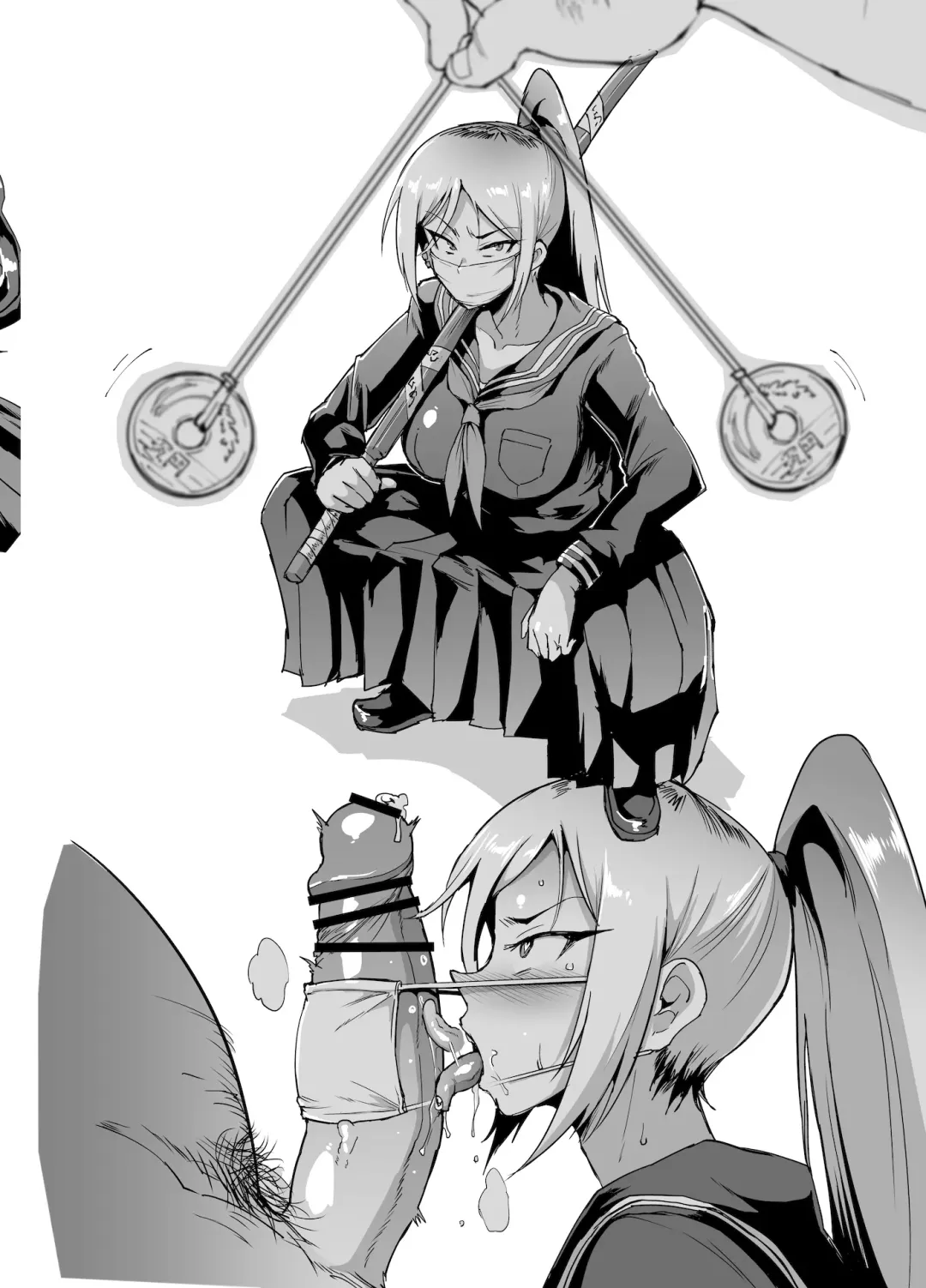 [Fan No Hitori] Ponytail JK Taimabu Rakugaki Ch. 1-6 Fhentai - Page 41