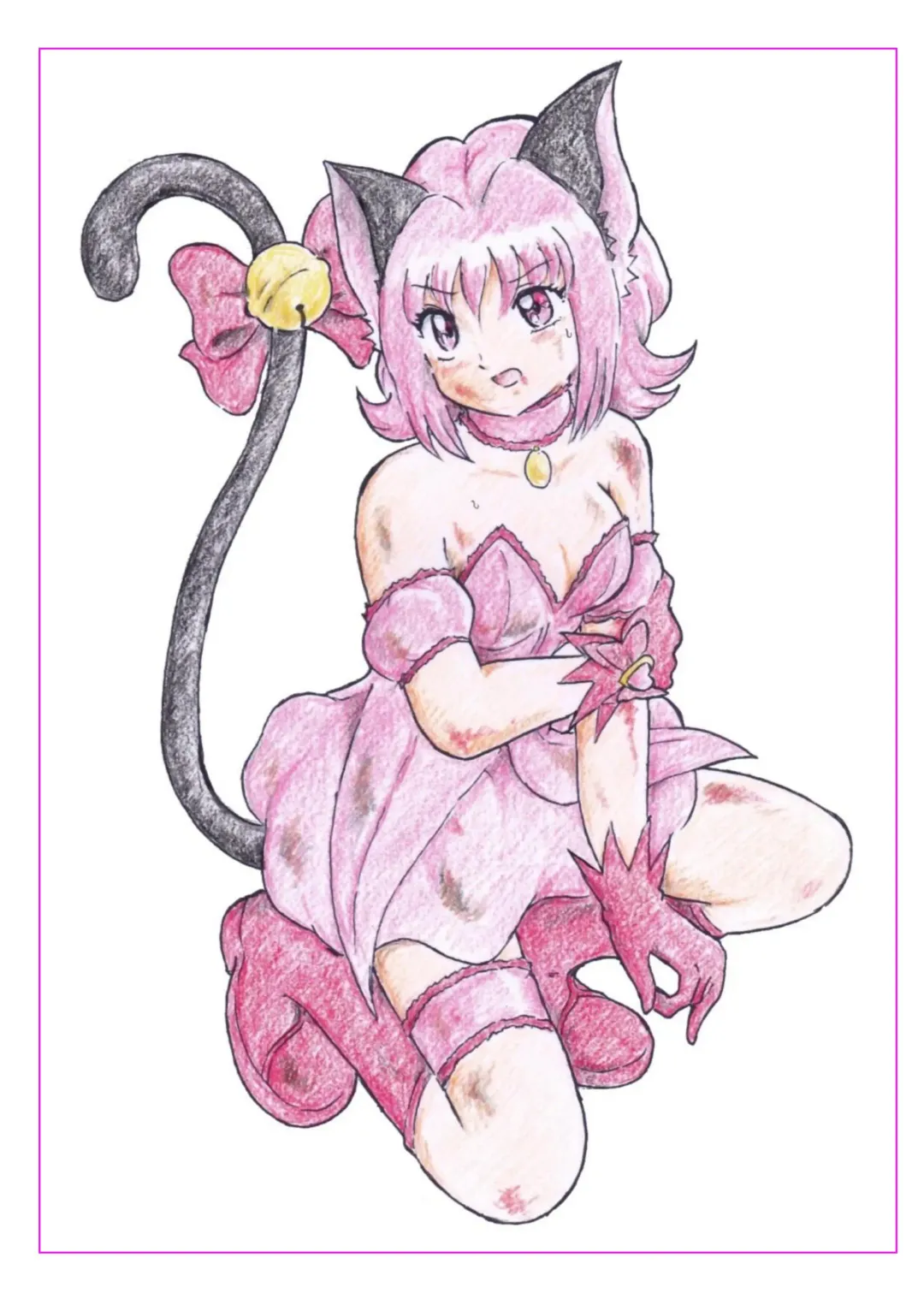 [Tyoujiya] Mew Ichigo Ryona & Ryoujoku Ehon Fhentai - Page 3