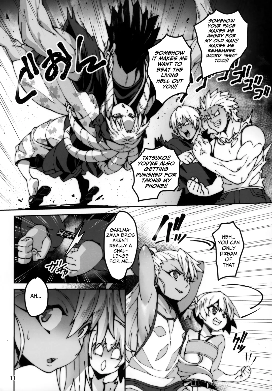 [Cyocyo] Gakumazawa-ke no Gyakushuu Fhentai - Page 10