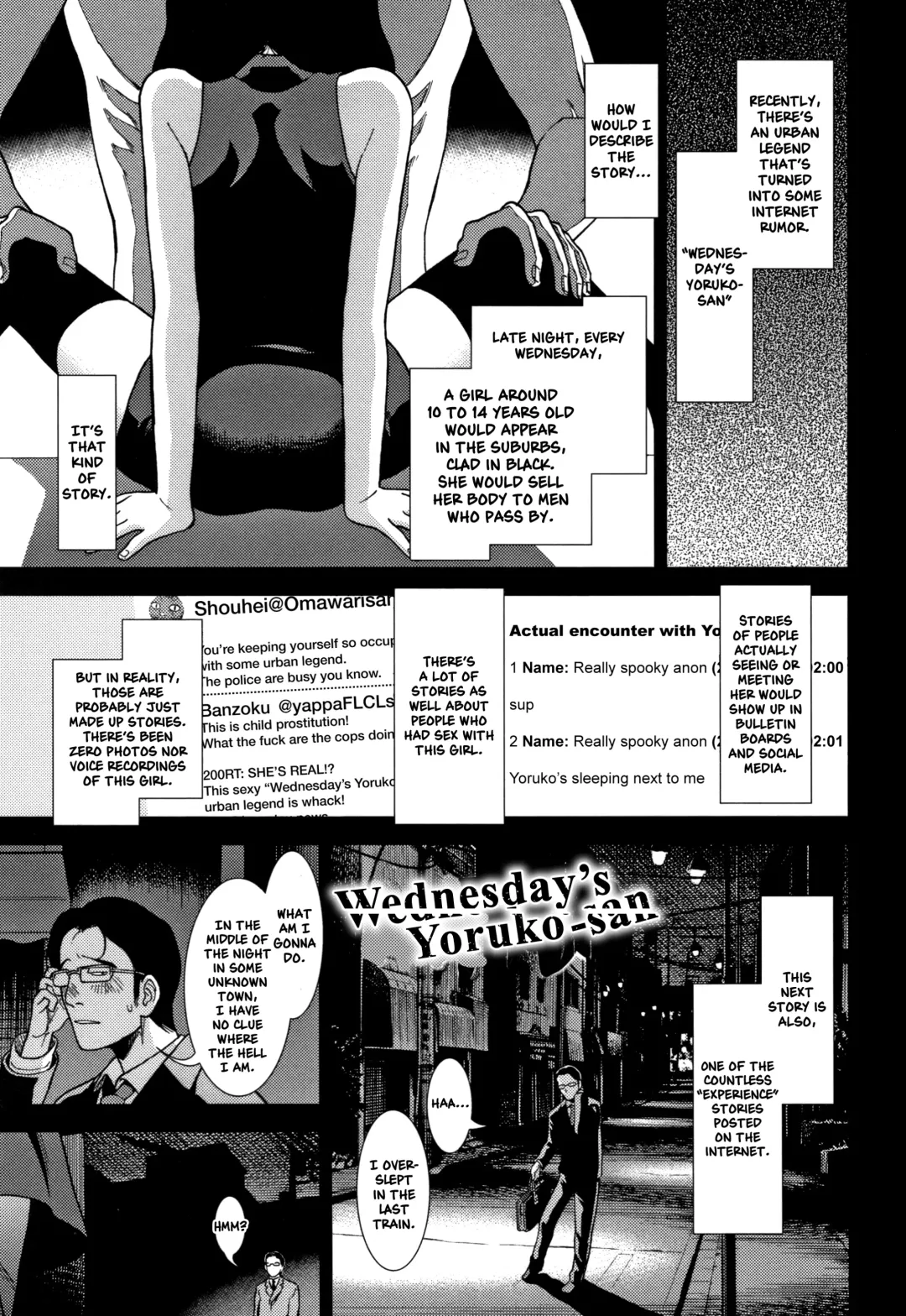 [Sabaku] Suiyoubi no Yoruko-san | Wednesday's Yoruko-san Fhentai - Page 1