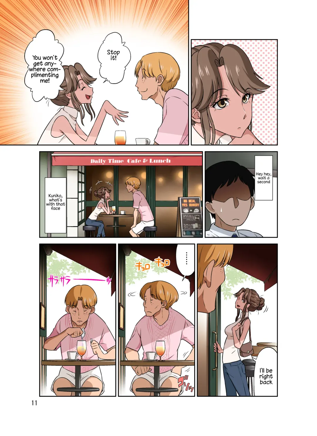 [Dozamura] Ore Shucchouchuu, Tsuma Netorarechuu. Fhentai - Page 11