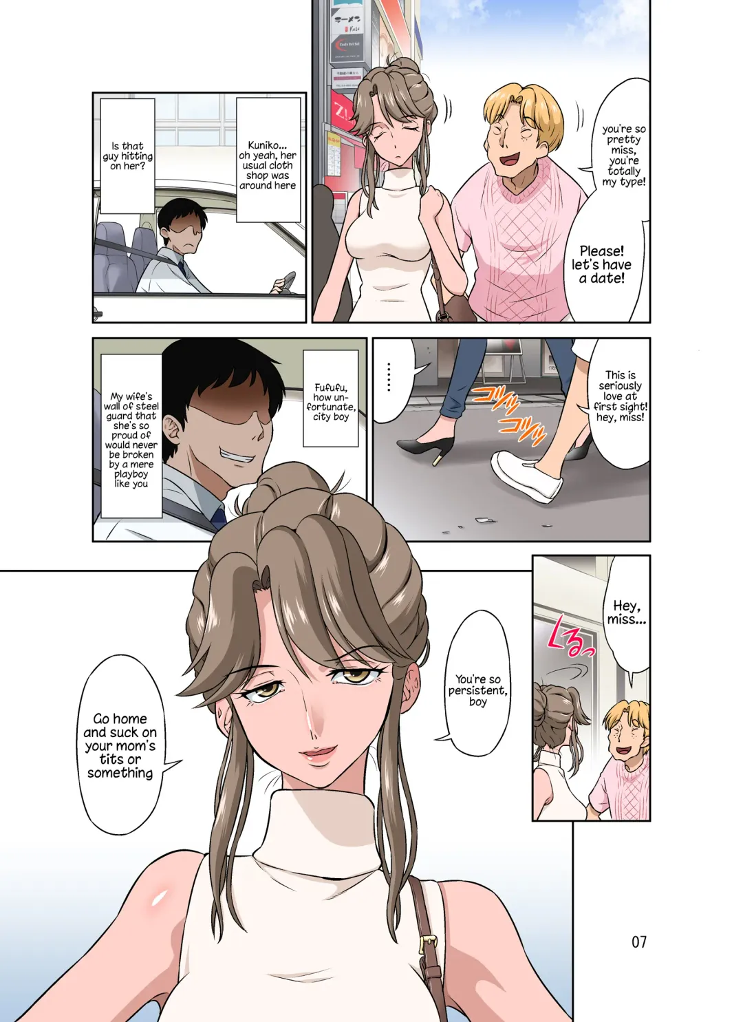 [Dozamura] Ore Shucchouchuu, Tsuma Netorarechuu. Fhentai - Page 7