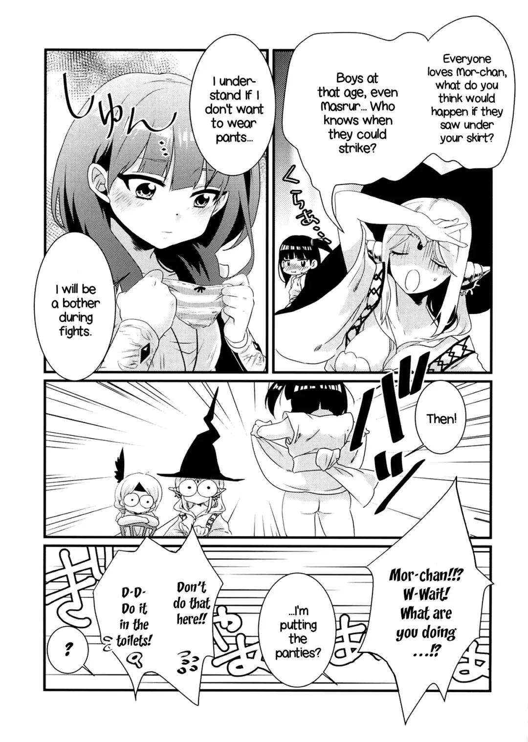 [Hashimoto] Morgiana ga Hajimete Pantsu o Haita Hon! | A book where Morgiana wears panties for the first time Fhentai - Page 3