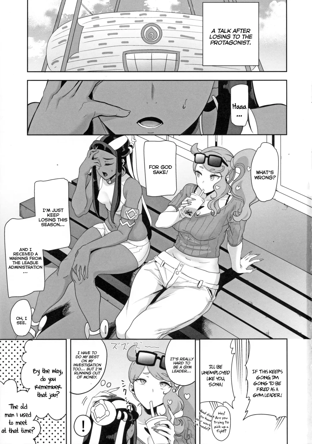 [Kurosu Gatari] Galar no Yoru no Sugata | Galar's Night view Fhentai - Page 3