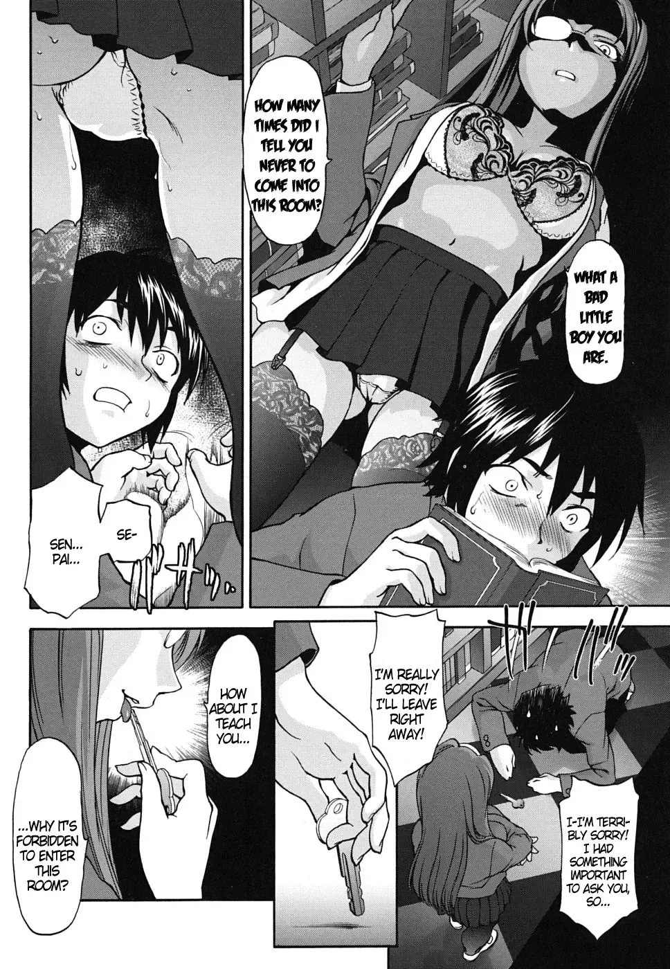 [Saida Kazuaki] The Library's Forbidden Zone Fhentai - Page 6