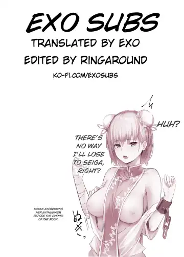 [Borusiti] Kasen-chan ga Seiga-san ni Kawaigarareru Hon | A book where Kasen-chan is loved by Seiga-san Fhentai - Page 25