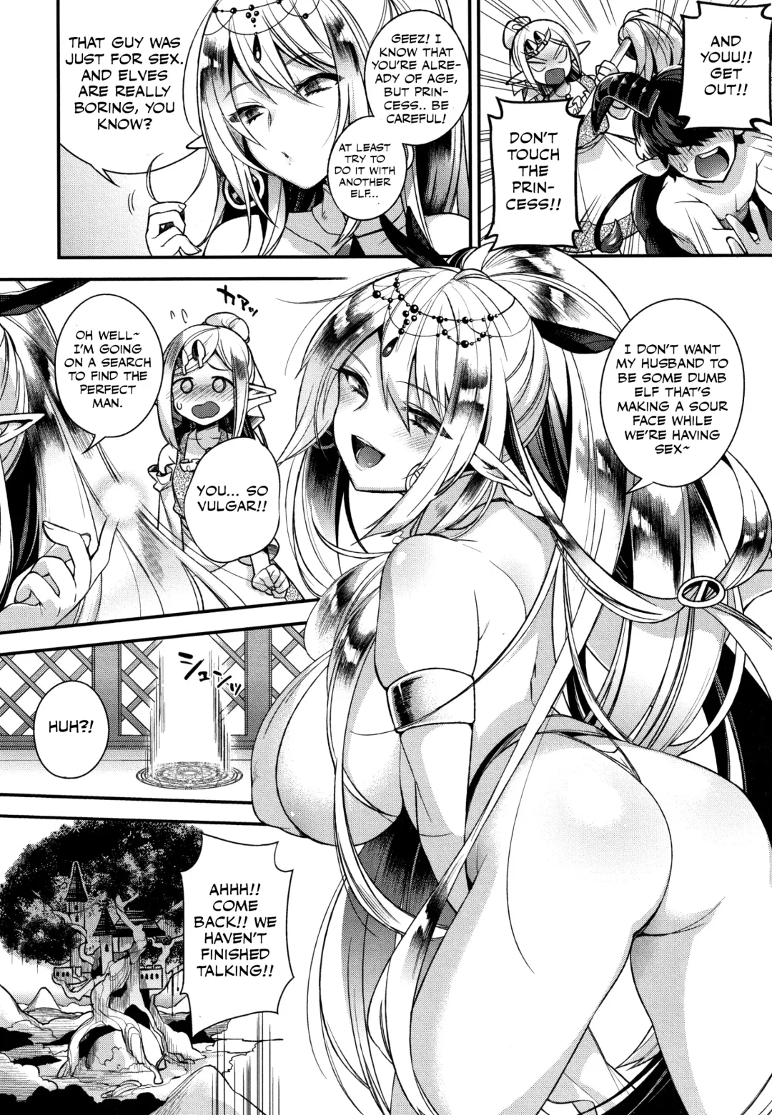 [Shindou] Shotaku-kun wa Elf no Hime-sama o Jouzu ni Haramaserareru kana? Fhentai - Page 6