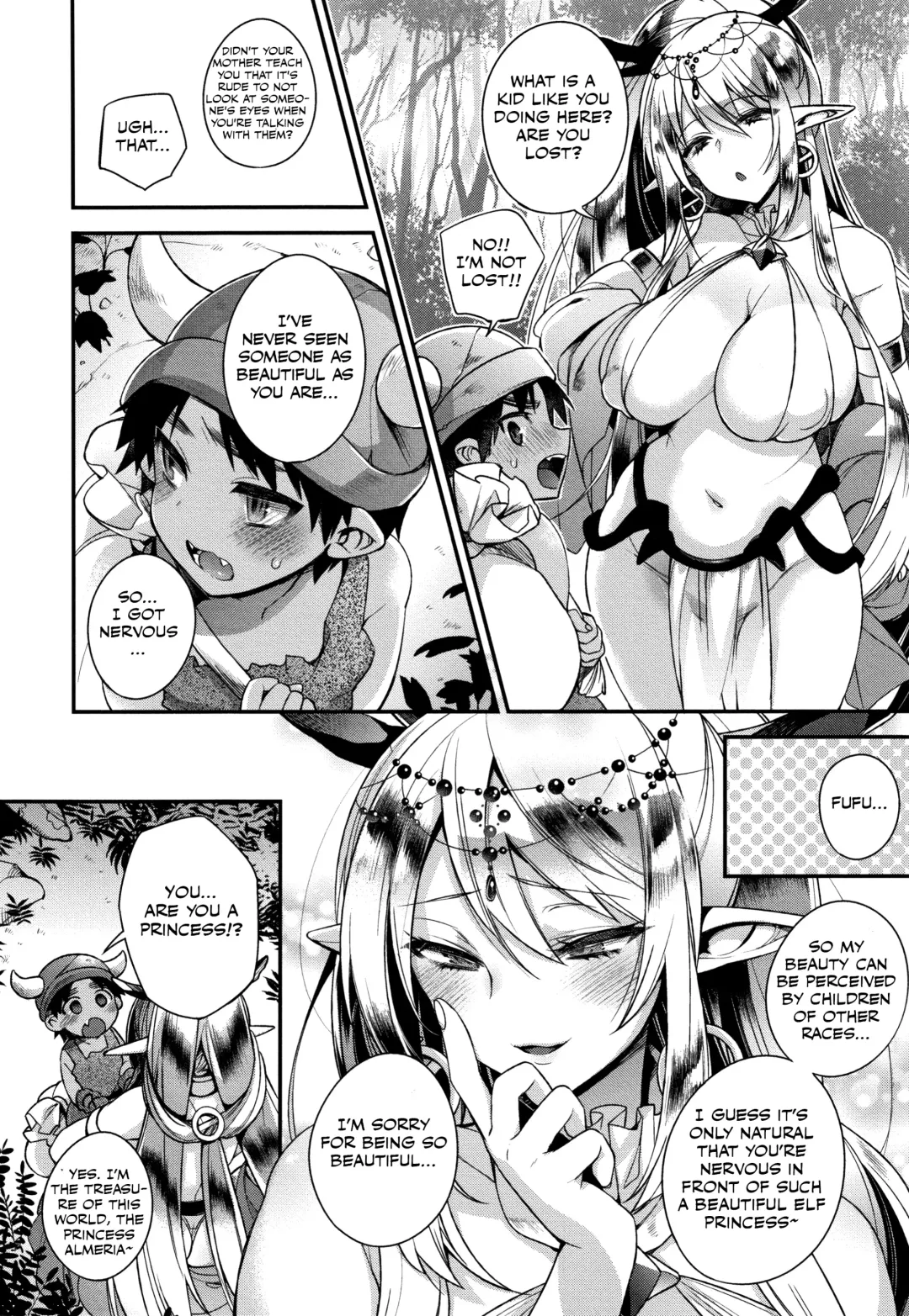 [Shindou] Shotaku-kun wa Elf no Hime-sama o Jouzu ni Haramaserareru kana? Fhentai - Page 8