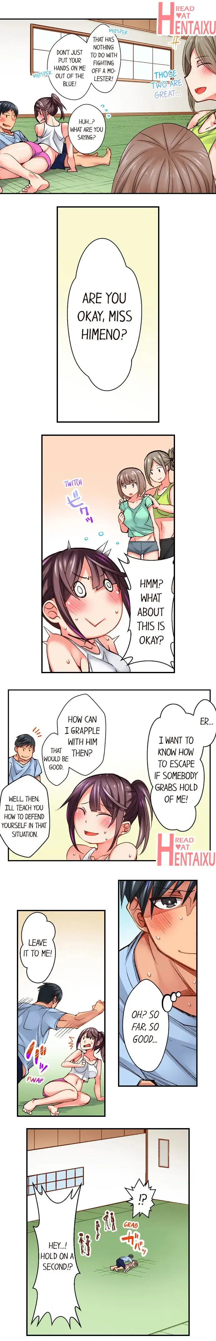 [Toubaru Rairu] You Cum, You Lose! Wrestling with a Pervert Ch.3/? Fhentai - Page 14