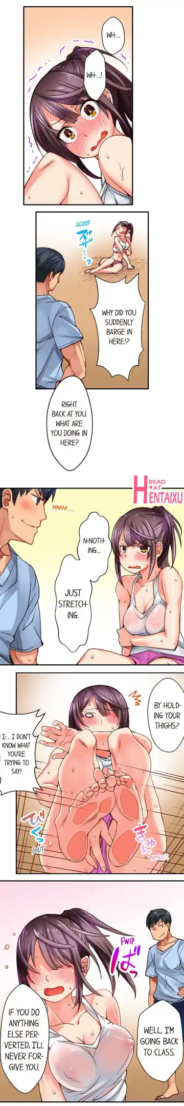 [Toubaru Rairu] You Cum, You Lose! Wrestling with a Pervert Ch.3/? Fhentai - Page 25